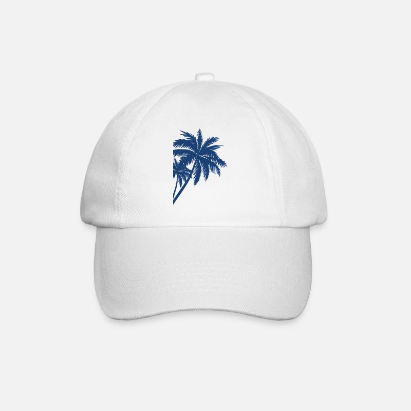 Palme Palm - Baseball Cap - white/white