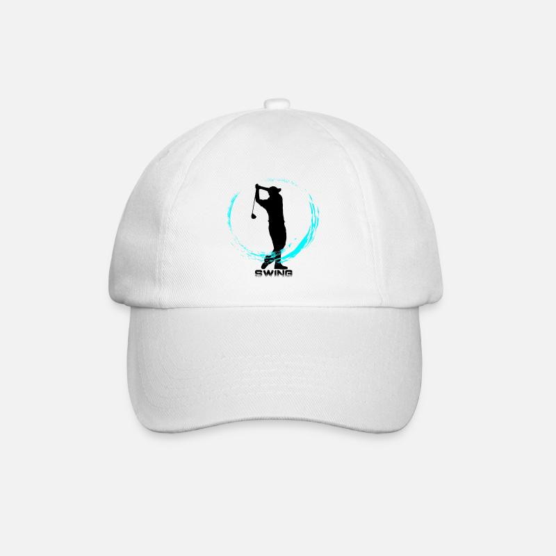 Der Golf - Baseballkappe - Weiß/Weiß