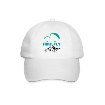 Hike & Fly - Baseballkappe - Weiß/Weiß - Vorne