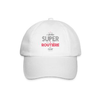 L authentique super routière - Casquette classique - blanc/blanc - Devant
