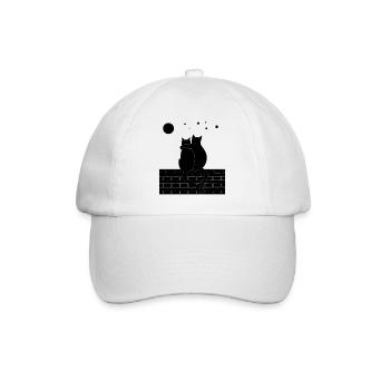 Chat et Chat - Casquette classique - blanc/blanc - Devant