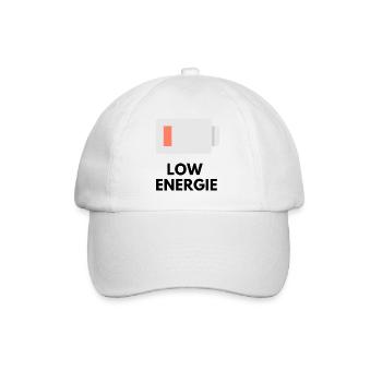 Low Energy - Baseball Cap - white/white - Front