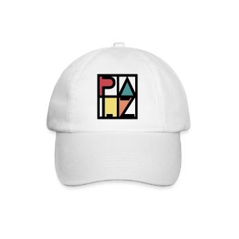 Palz Kreativ Design - Baseballkappe - Weiß/Weiß - Vorne