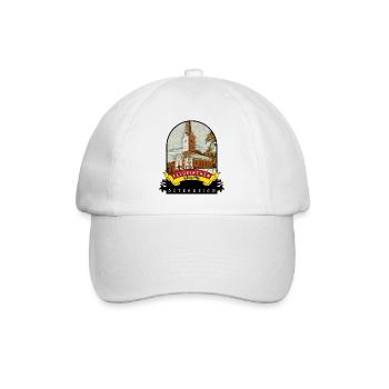 Kärnten Feldkirchen Österreich Souvenir - Baseballkappe - Weiß/Weiß - Vorne