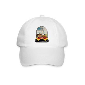 Kärnten Wolfsberg Österreich Souvenir - Baseballkappe - Weiß/Weiß - Vorne