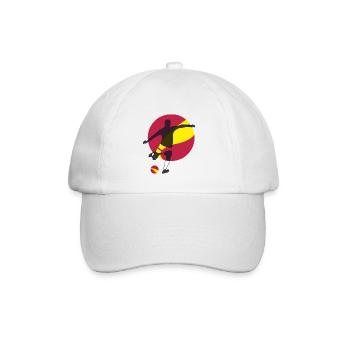 Fußball,Spanien - Baseballkappe - Weiß/Weiß - Vorne