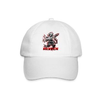 Design hessois « Hessen-Logo » - Casquette classique - blanc/blanc - Devant