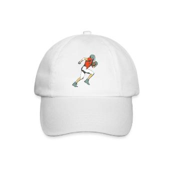 Football player - Baseball Cap - white/white - Front