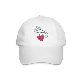 Via ferrata Alpin Mountain Sports - Baseball Cap - white/white - Front