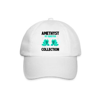 Rock Research and Quartz Rock Design - Baseball Cap - white/white - Front