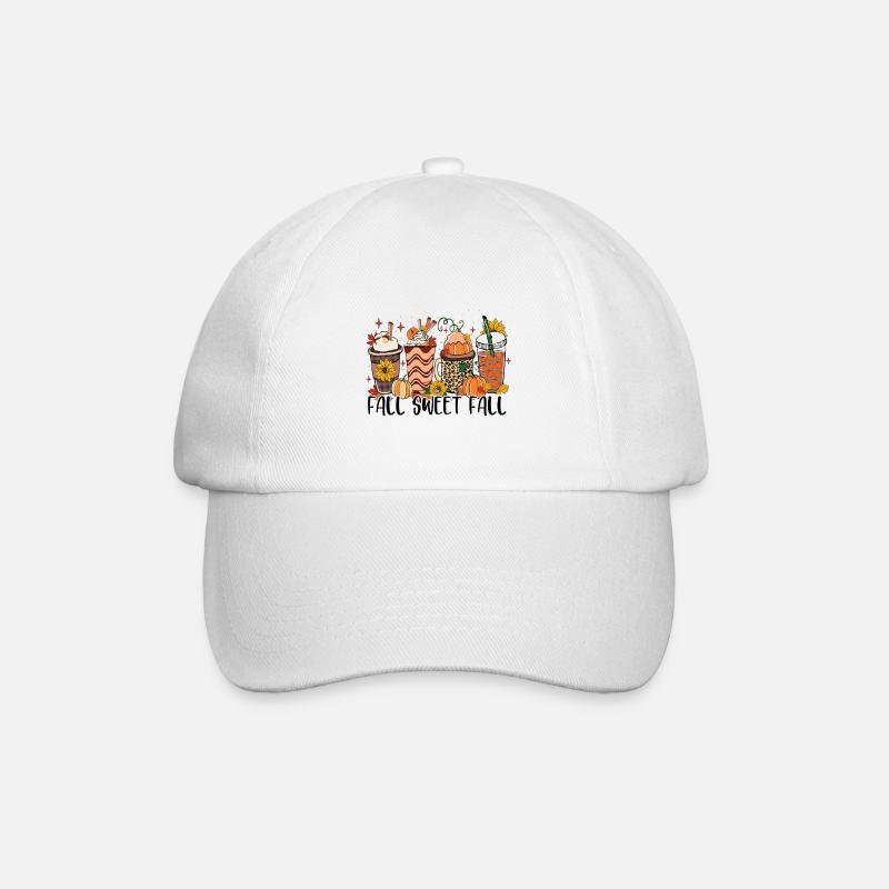 Herbst Süßer Herbst - Baseballkappe - Weiß/Weiß