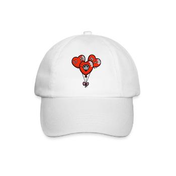 URMY DIAMOND Farben - Baseballkappe - Weiß/Weiß - Vorne