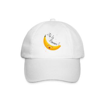 j' ai la banane - Casquette classique - blanc/blanc - Devant