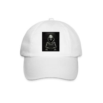 Alien assassin - Baseball Cap - white/white - Front
