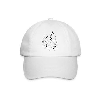 Growing body - Baseball Cap - white/white - Front