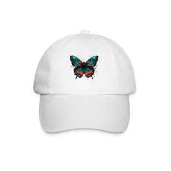 Lovely Buttefly - Baseball Cap - white/white - Front