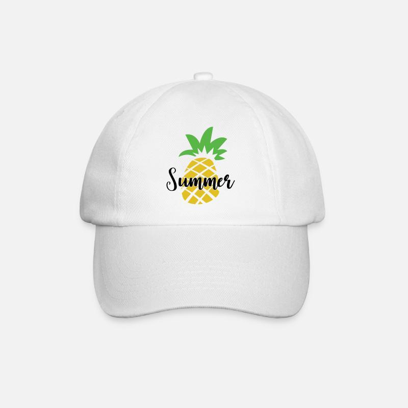 Lustiger Spruch Witzig Humor Geschenkidee - Baseballkappe - Weiß/Weiß