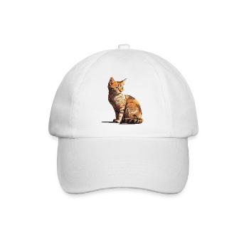 CAT - Baseballkappe - Weiß/Weiß - Vorne