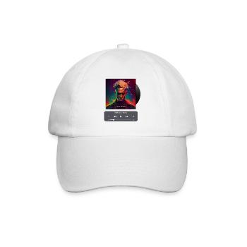 Mind my mood, Album cover, Art of music, AI shirts - Baseballkappe - Weiß/Weiß - Vorne