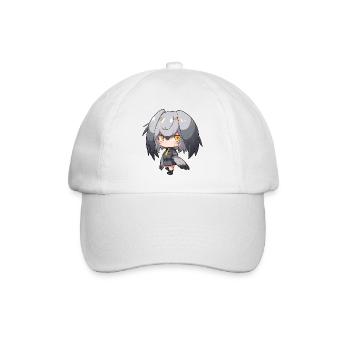 Mignon Shoebill Anime Fille - Casquette classique - blanc/blanc - Devant