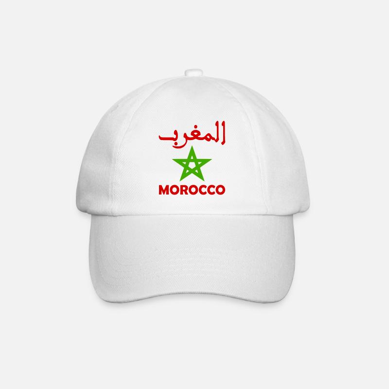 Maroc - Casquette classique - blanc/blanc
