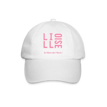 Lilloise - Casquette classique - blanc/blanc - Devant