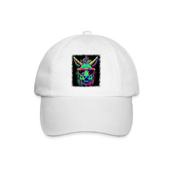 Unicorns Fun Baby Unicorn Shirt Happy - Casquette classique - blanc/blanc - Devant
