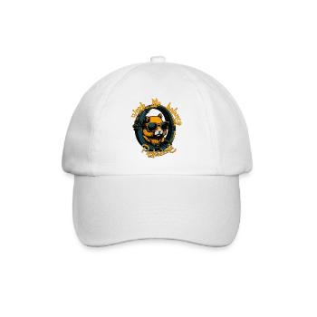 Hamster Professional: Work-Life Balance - Baseball Cap - white/white - Front