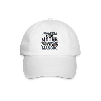 Manga Japon Japonais Cadeau Kawaii Humour Mangaka - Casquette classique - blanc/blanc - Devant