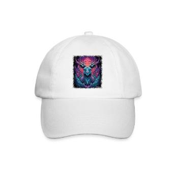 kids camelidae trendy bday joke again women - Baseballkappe - Weiß/Weiß - Vorne