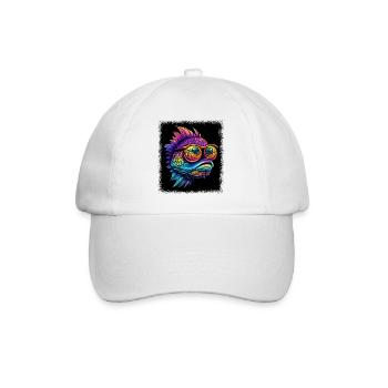 funny quote birthday present idea fish head - Baseballkappe - Weiß/Weiß - Vorne