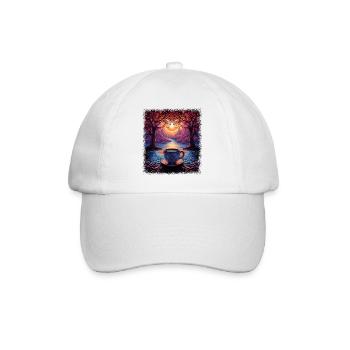 disarmament awesome joke counterculture - Baseball Cap - white/white - Front