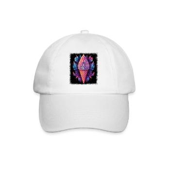 disarmament funny quote present gift idea jokes - Baseball Cap - white/white - Front
