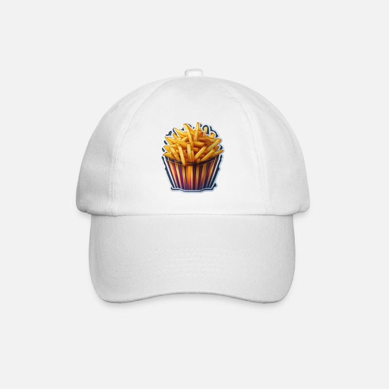 Frites - Casquette classique - blanc/blanc