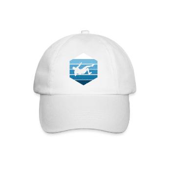 Boulder Herren Damen Bouldern Klettern Bouldering - Baseballkappe - Weiß/Weiß - Vorne
