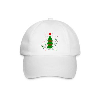 Noël, Arbre De Noël - Casquette classique - blanc/blanc - Devant