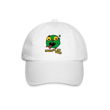 Freakin' Up and Down Cartoon Monster - Baseball Cap - white/white - Front