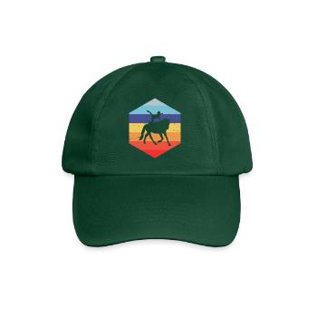 Vaulting, Horse Performance, Equestrian Gymnastics - Baseball Cap - bottle green - Front