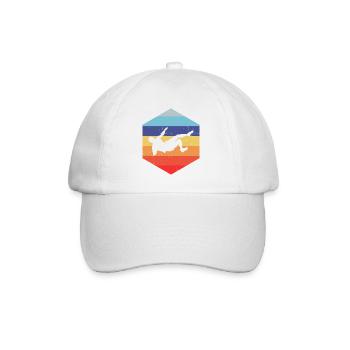 Femmes Hommes Escalade Bloc Bloc Bloc - Casquette classique - blanc/blanc - Devant