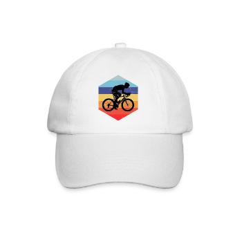 Cyclisme sur route Hommes Vélo de route Vélo de route Femme - Casquette classique - blanc/blanc - Devant