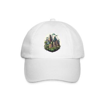 The Urban Observer - Baseball Cap - white/white - Front