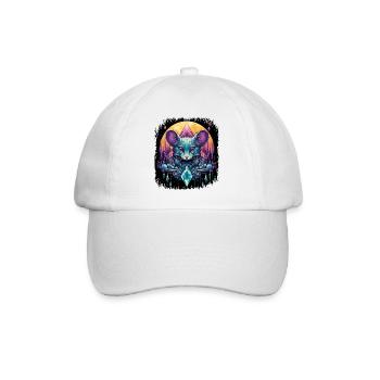 All Joke Happy CanvasBackpack Rat - Baseball Cap - white/white - Front