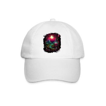 Joyeux cadeau idée anniversaire cadeau symbole de paix - Casquette classique - blanc/blanc - Devant