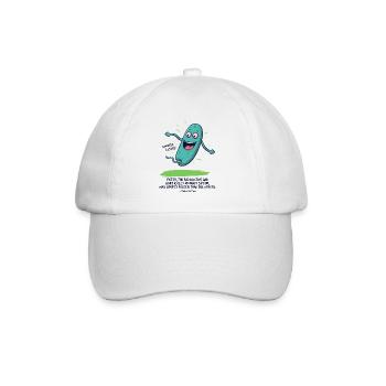 Peter, la graine modifiée radioactive - Casquette classique - blanc/blanc - Devant