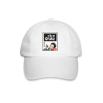 Macht keinen Sinn, by Otaku schlauer Junge - Baseballkappe - Weiß/Weiß - Vorne