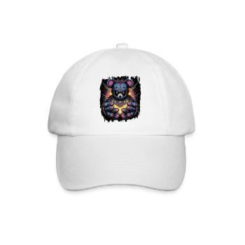 Grumbler Rare Species Bamboo Joke Funny Sayings - Baseball Cap - white/white - Front