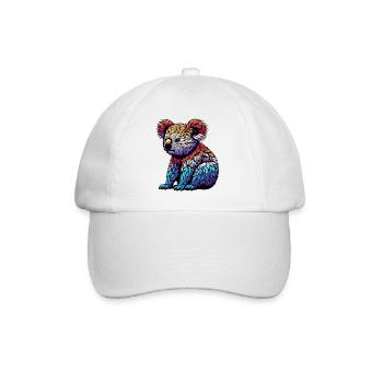 Koala - Baseballkappe - Weiß/Weiß - Vorne