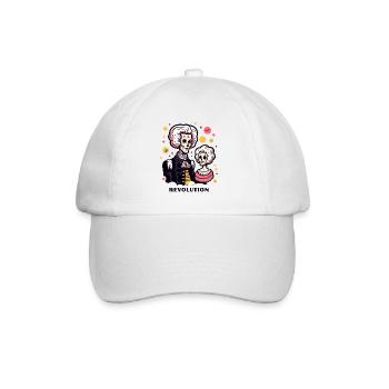 Marie Antoinette and the French Revolution - Baseball Cap - white/white - Front