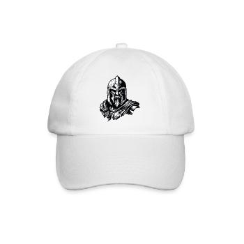 Spartan / Warrior / Fighter / Ancient / Sparta - Baseball Cap - white/white - Front