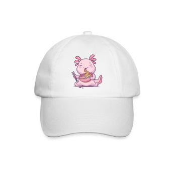 Ramen Axolotl - Casquette classique - blanc/blanc - Devant